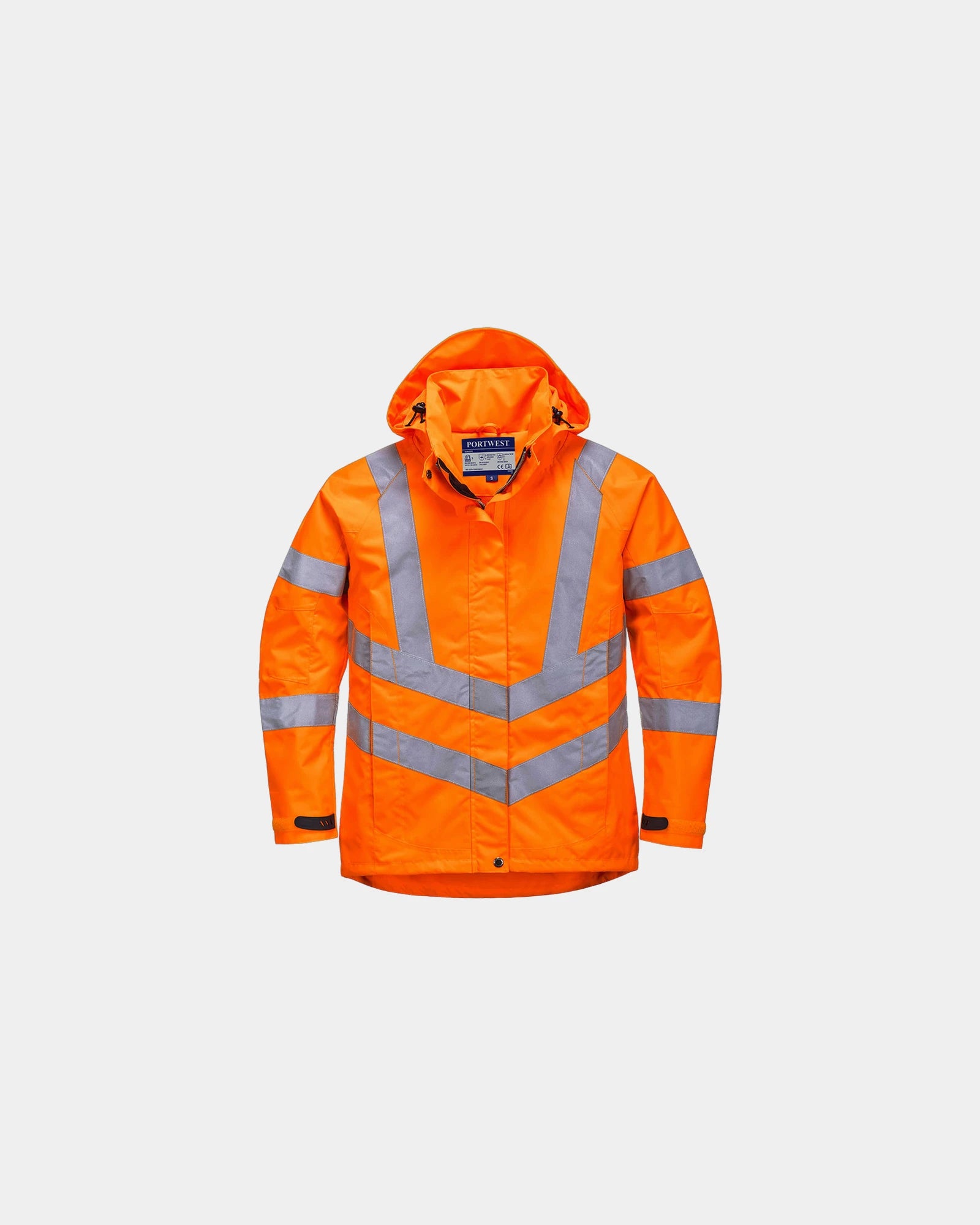 Parka femme respirante Hi-Vis à personnaliser - Orange
